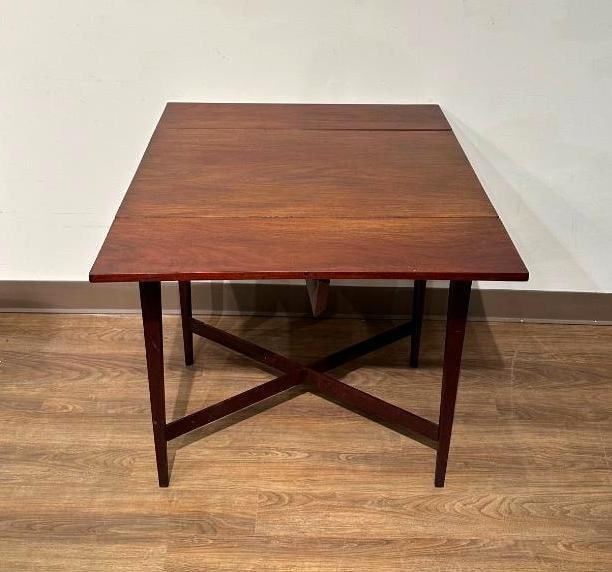 Antique Walnut Side Table - 2