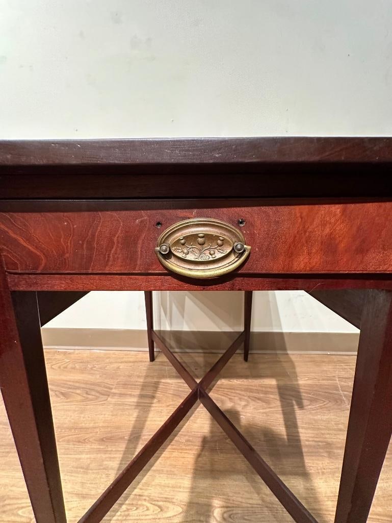 Antique Walnut Side Table - 5