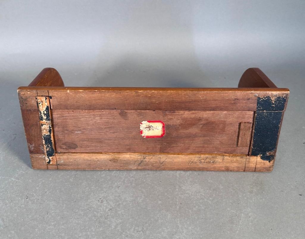 Walnut Folding Book Stand - 5