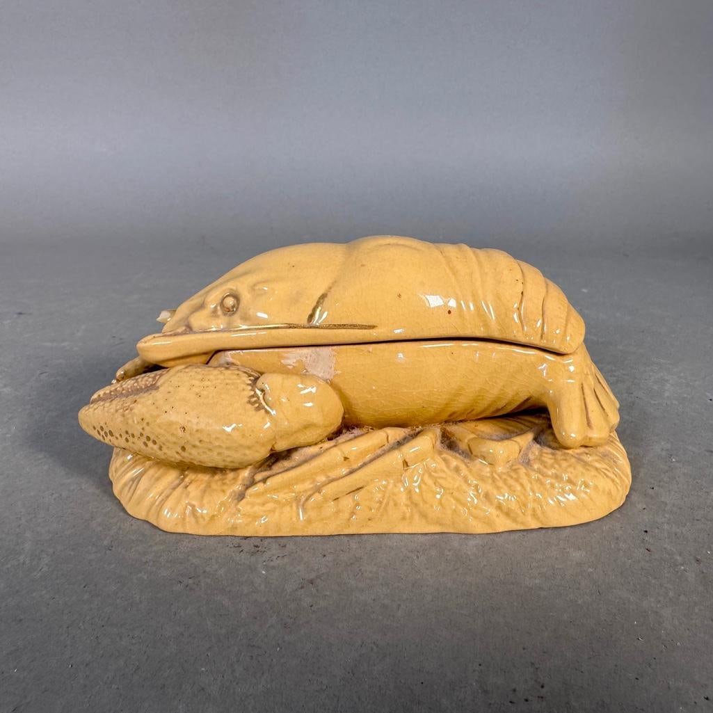 Three Stylized Ceramic Containers - 12