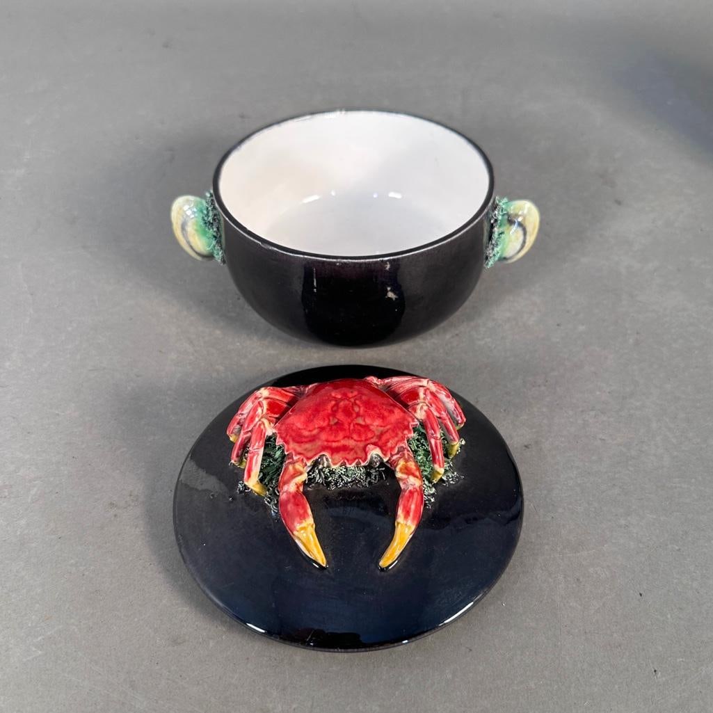 Three Stylized Ceramic Containers - 3