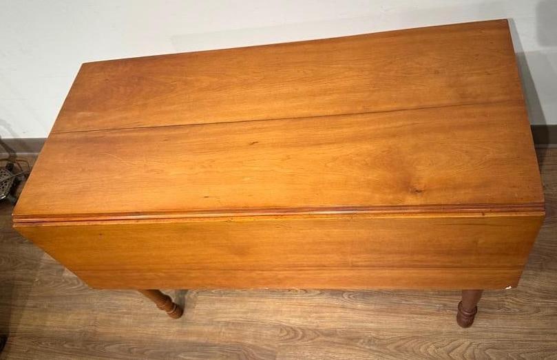 Antique Maple Drop Leaf Table - 2