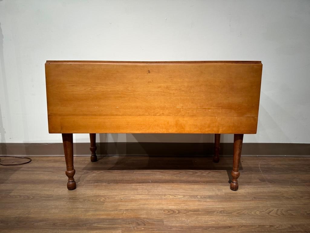 Antique Maple Drop Leaf Table - 5