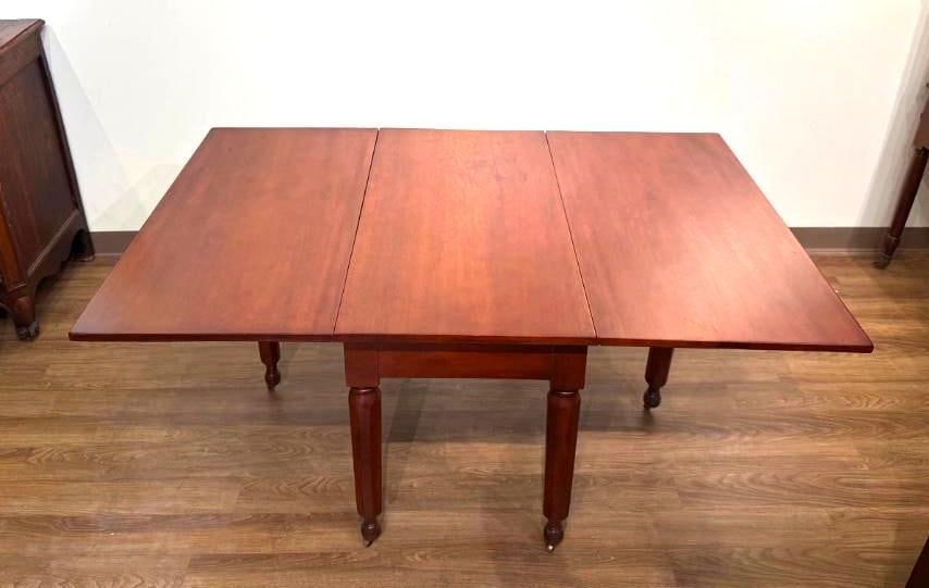 American Cherry Drop Leaf Table - 4