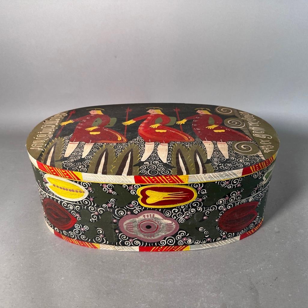 German Folk Style Bentwood Box (1 of 7)
