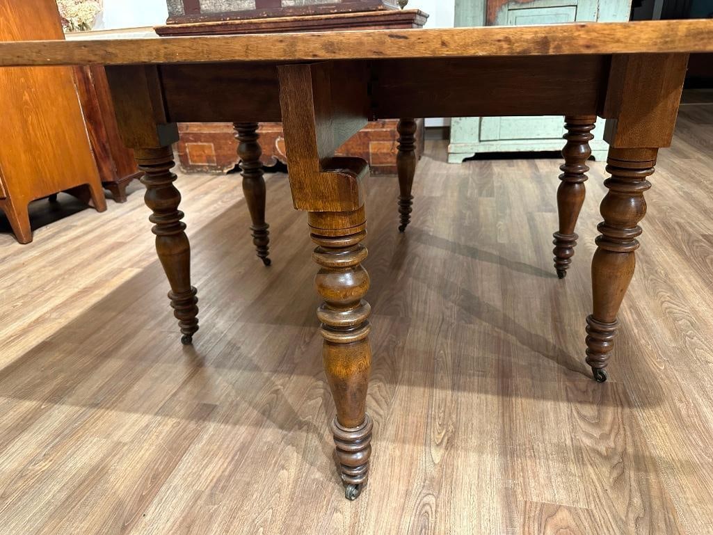 Antique Walnut Drop Leaf Table, ca. 1820-80 - 10