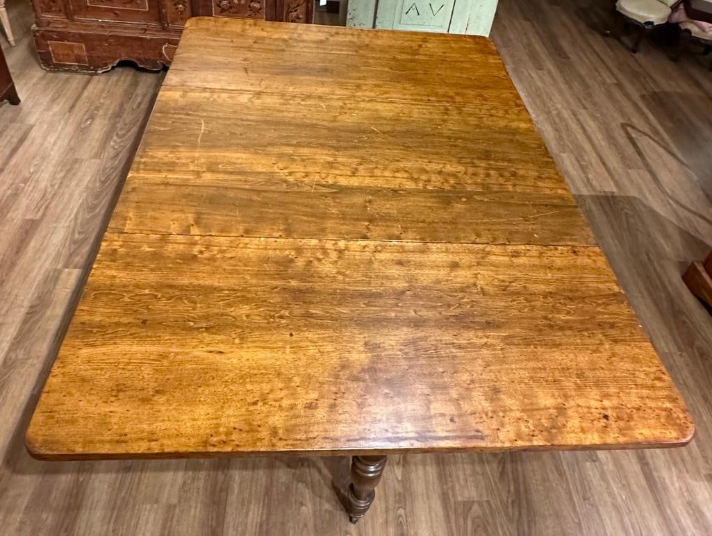 Antique Walnut Drop Leaf Table, ca. 1820-80 - 5