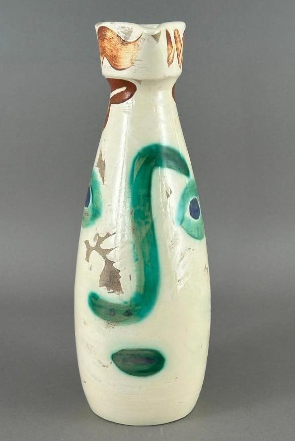 Pablo Picasso Ceramic Ewer, "Visage" (A. Ramie 611) - 2