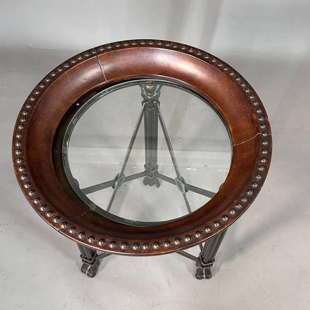 Maitland-Smith regency Style Side Table - 3