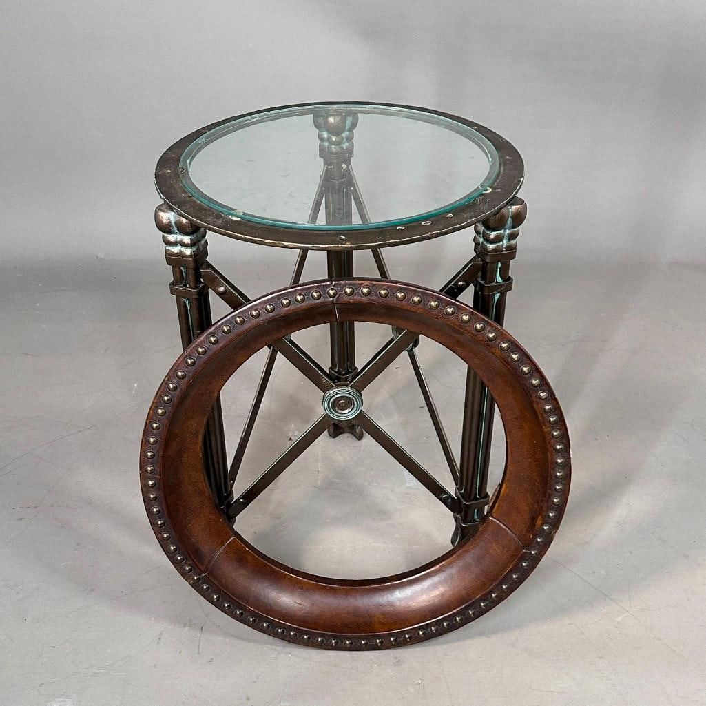 Maitland-Smith regency Style Side Table - 4