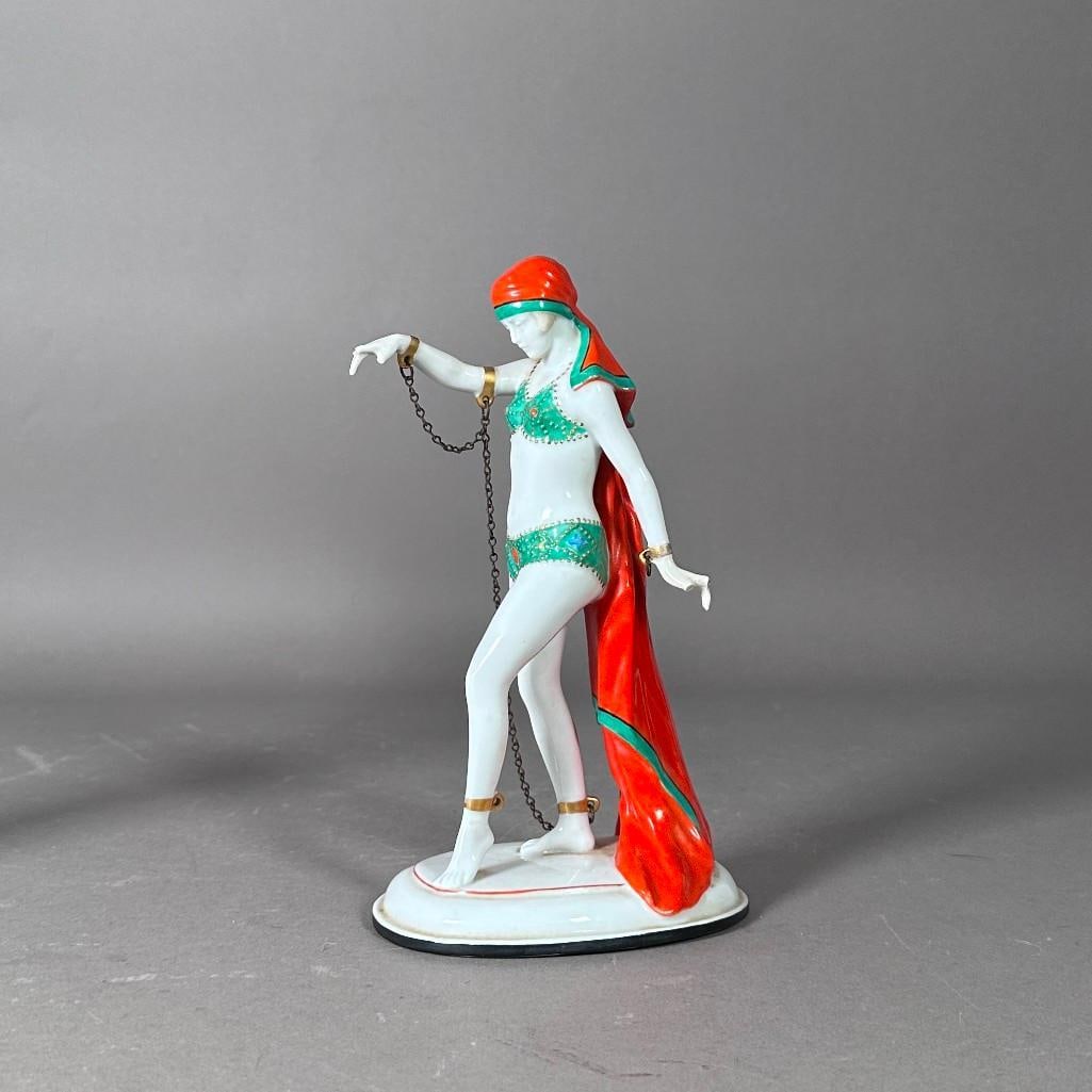 Three Porcelain Figures - 7