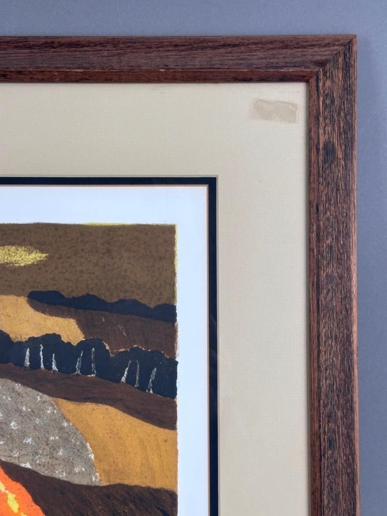 Andre Even Lithograph, "Orange Symphony" - 6