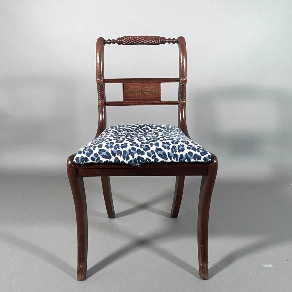 Six Regency Dining Chairs - 4