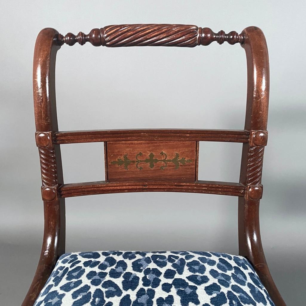 Six Regency Dining Chairs - 5
