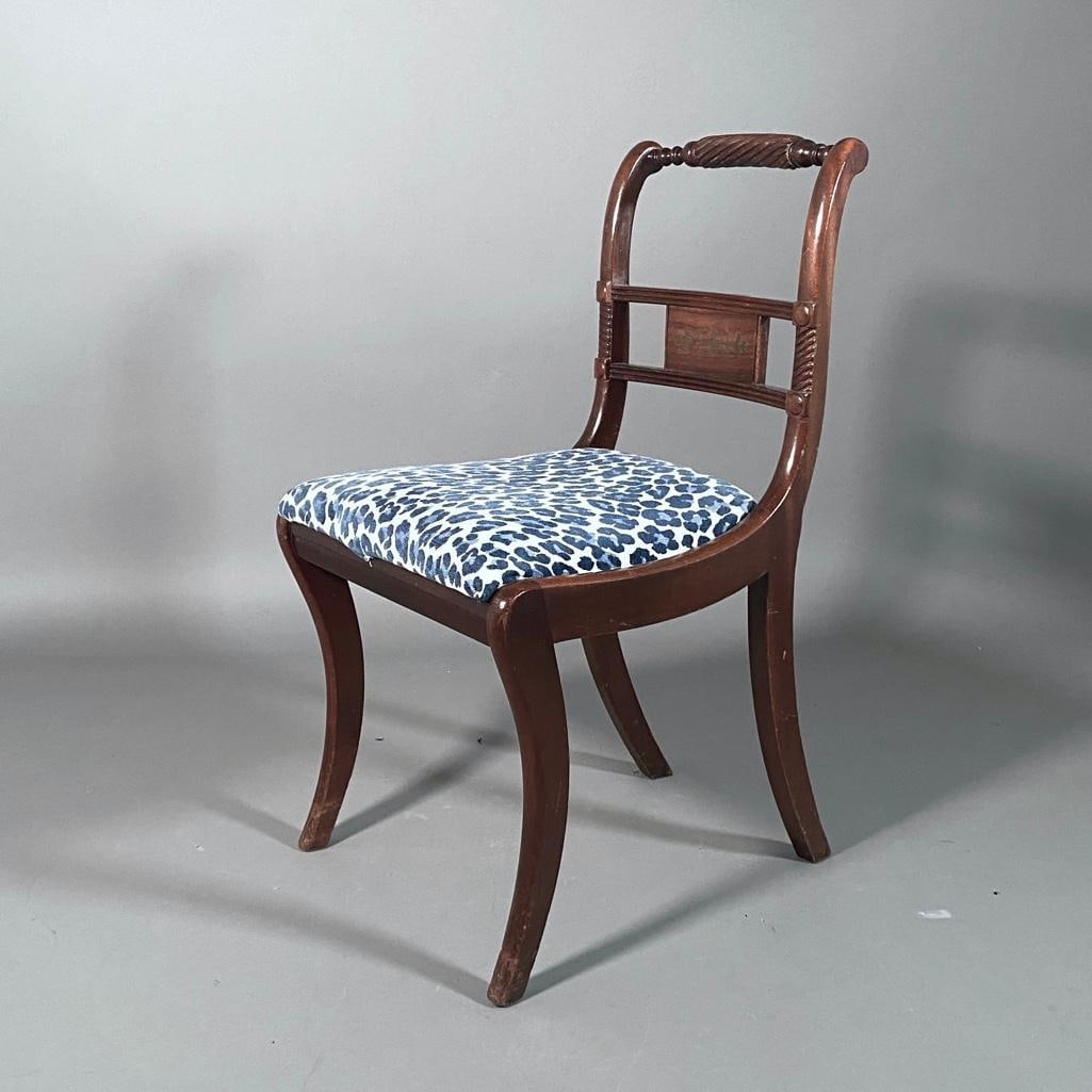Six Regency Dining Chairs - 8