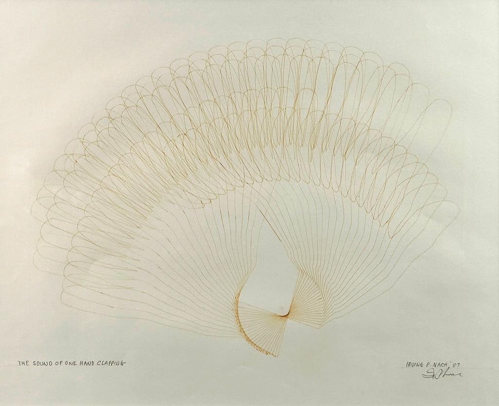 Irving P. Nach Drawing, "The Sound of One Hand Clapping" (1 of 9)