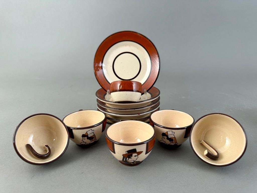 Quimper Faience Assorted Service - 4
