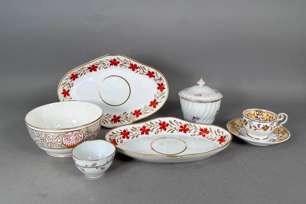 Assorted Lot of English Porcelain 19thc. (1 of 8)