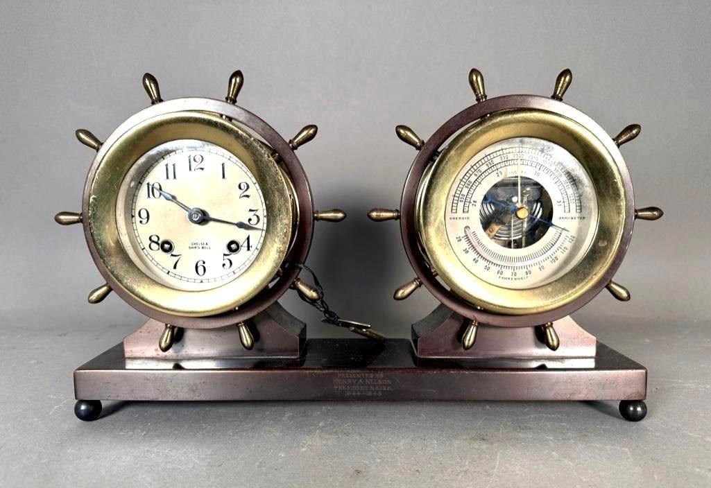 Rare Chelsea Ships Clock (1 of 8)