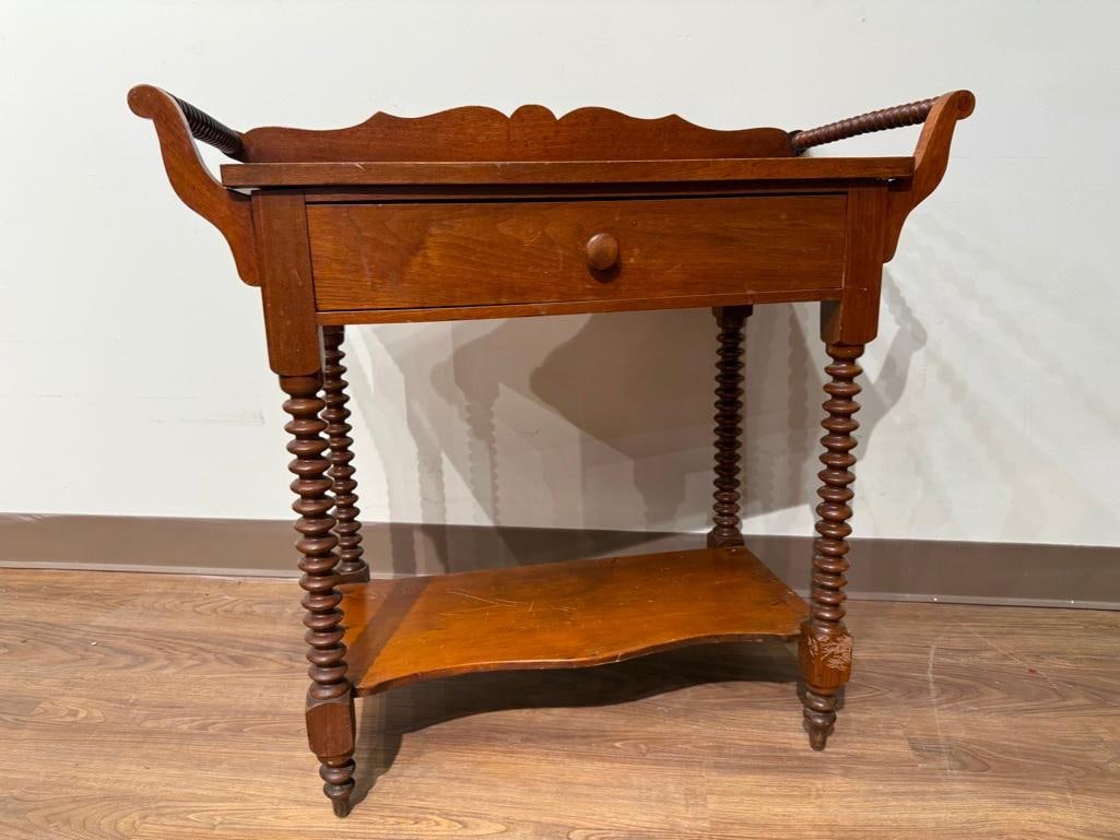 Early American Jenny Lind Style Table, ca. 1850 (1 of 6)