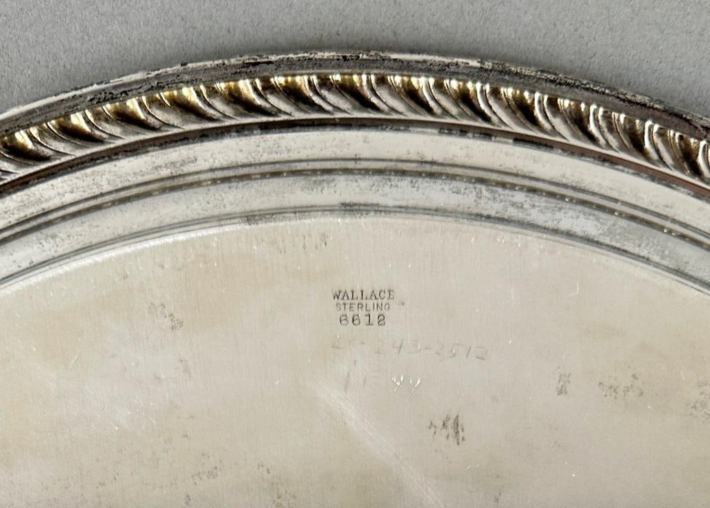 Wallace Sterling Silver Tray - 5