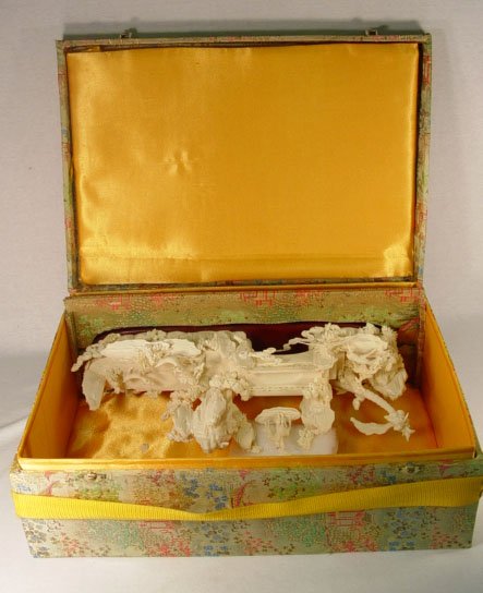 Large Bone Carving. - 5