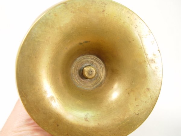 Antique Brass Candlestick. Early 1800s.  - 2