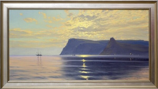 Black Sea at Crimea Coast by Puchkov