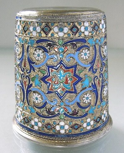 Russian Silver-gilt and Enamel Cup by I. Rubsov - 2