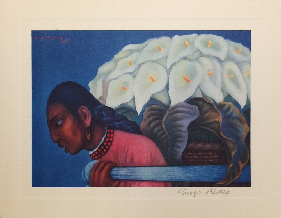 Diego Rivera offset print lithograph (1 of 6)