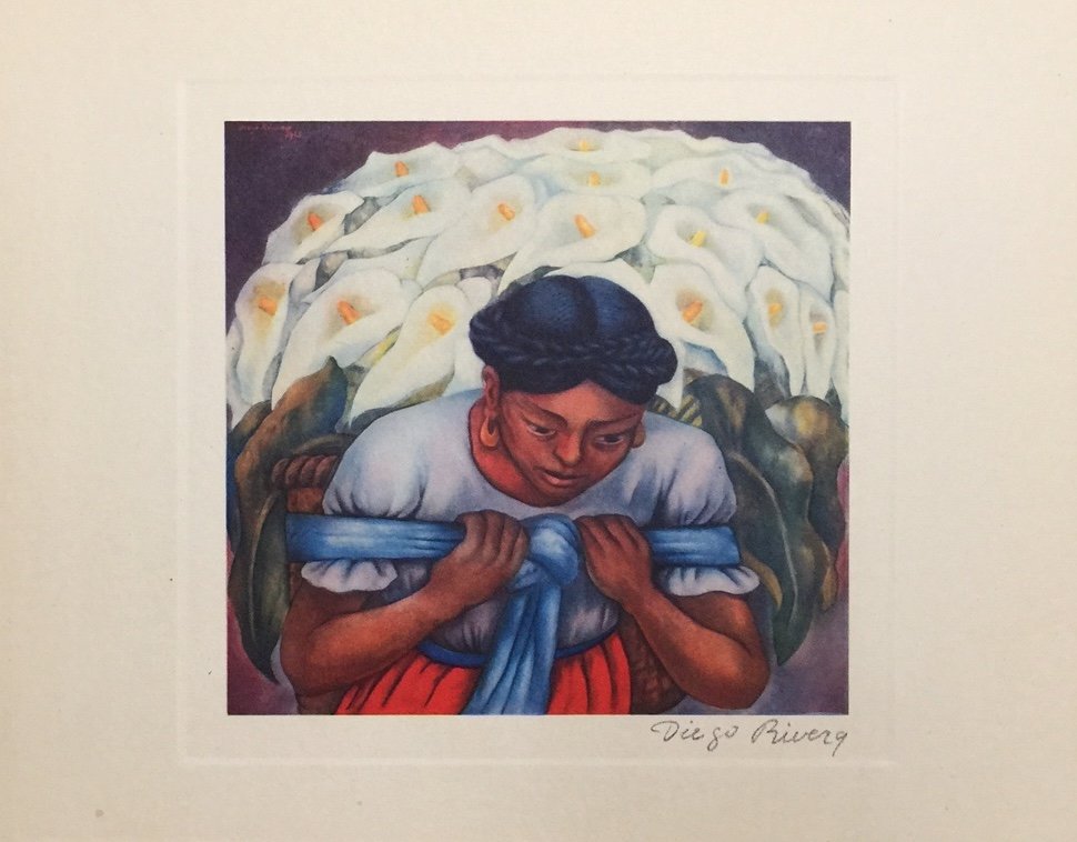 Diego Rivera offset print lithograph (1 of 6)