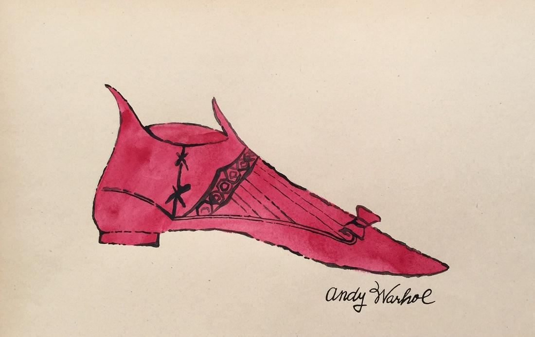 Any Warhol watercolor and ink on paper style (1 of 6)