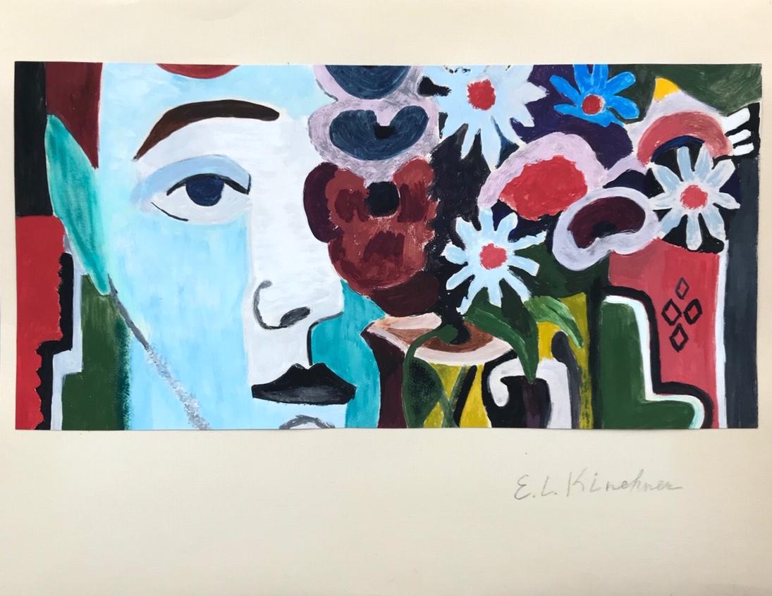 Ernst Ludwig Kirchner tempera on paper Expressionism (1 of 6)