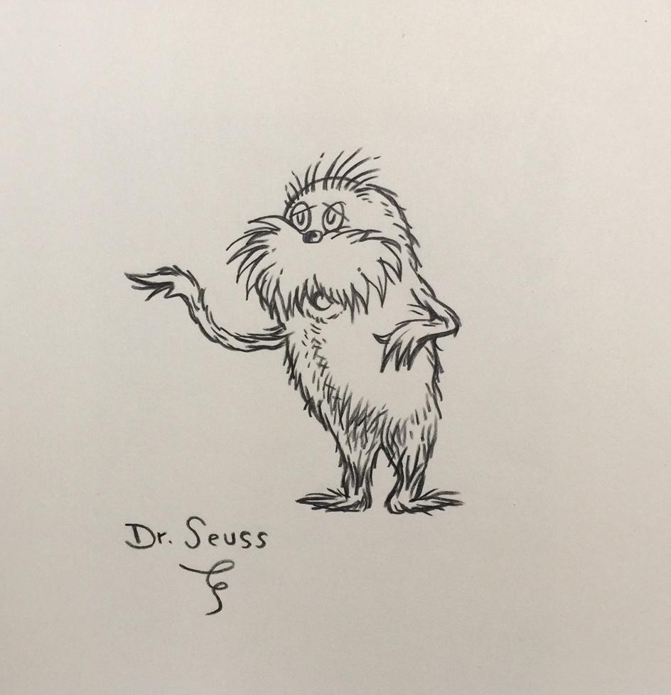 Crayon on paper Dr. Seuss (1 of 5)