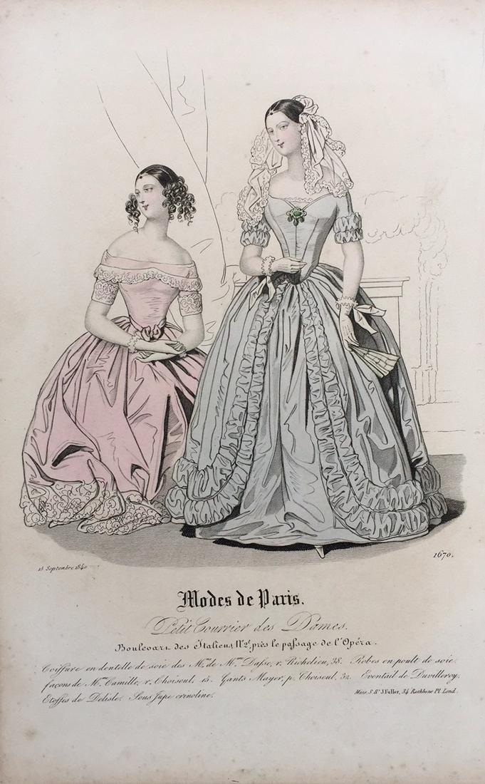 Colored Engraving on Paper (1 of 6)