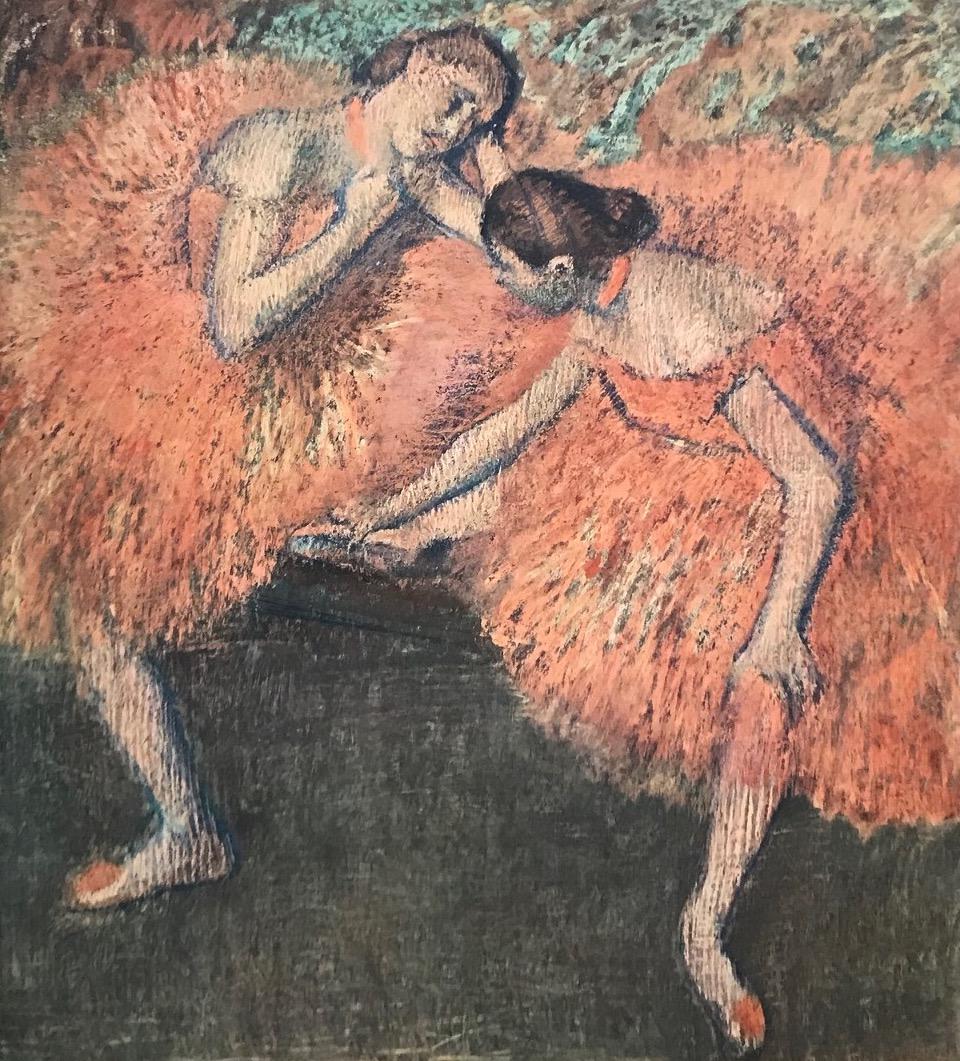 Edgar Degas lithograph print on paper vintage: Artist: Edgar DegasDate: circa 1950's / 60'sPrinted: Eastern GermanyMaterial: Thick cream stock paperPublisher: Dresdner MeisterdruckPaper size: 20" x 22,4" (50,7 x 57 cm)Image size: 16" x 18" (40,6 x