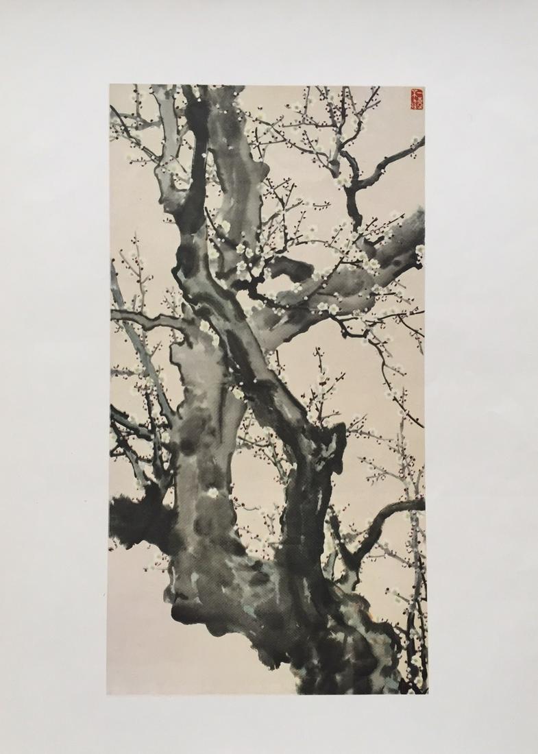 Set of 4 litho prints on thin paper Xu Beihong Chinese (1 of 11)