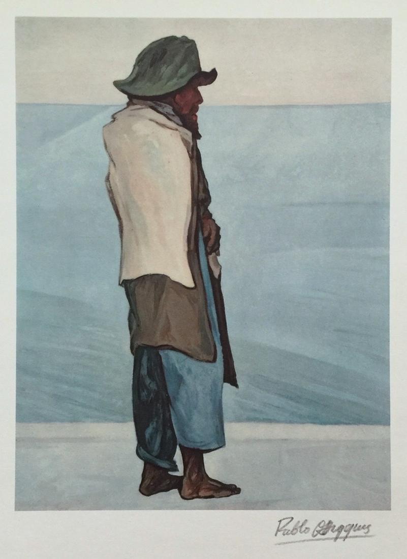 Pablo O'Higgins offset print lithograph Mexican (1 of 4)