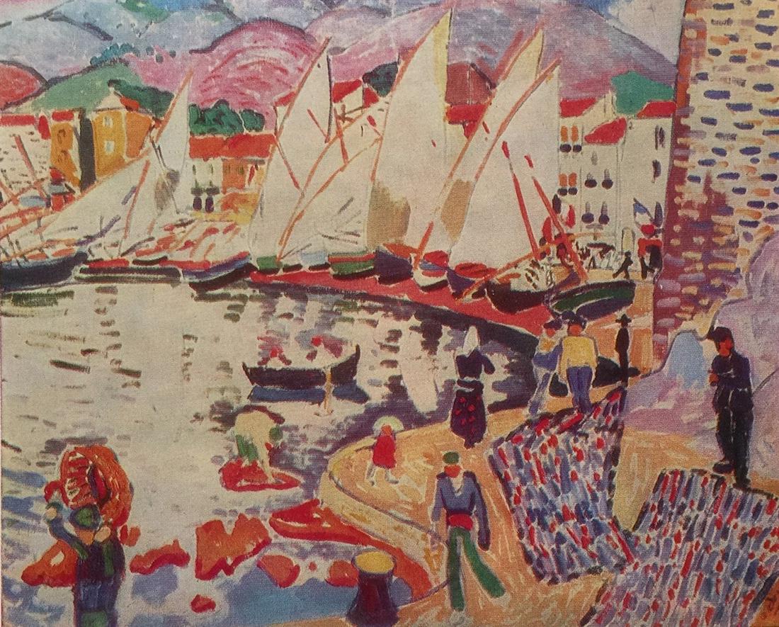 Set of 13 postcards Andre Derain decor prints French: Postcards with illustrations by artist Andre Derain (1880-1954, French). Publisher: "Aurora Art Publishers", Leningrad, USSR, 1981. Size: 4,1 x 5,8 in. (10,5 x 14,7 cm). Quantity: 13 pcs. Material: Pa