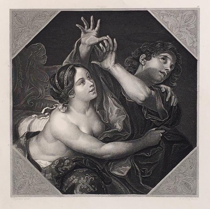 Engraving On Paper Signed In Print C. Cignani (1 of 7)