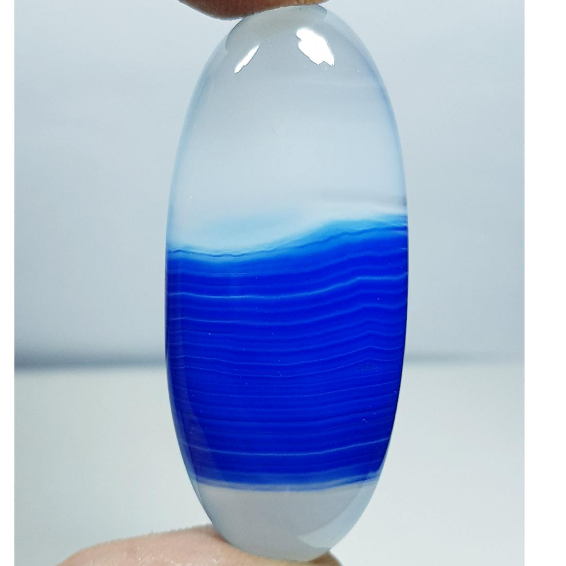 36.30 ct Natural Blue lace Agate (1 of 6)