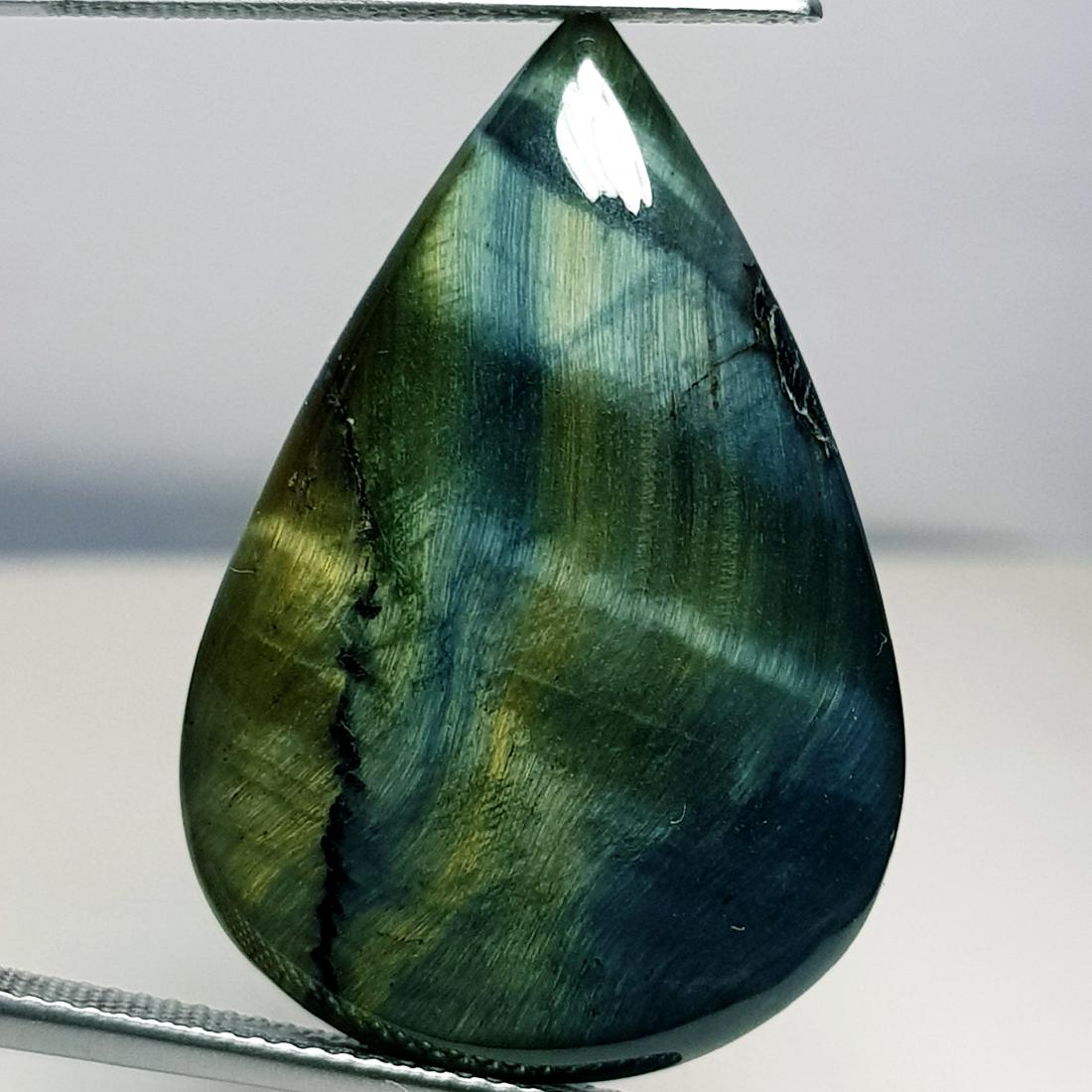 22.05 ct Natural Black Tiger Eye (1 of 6)