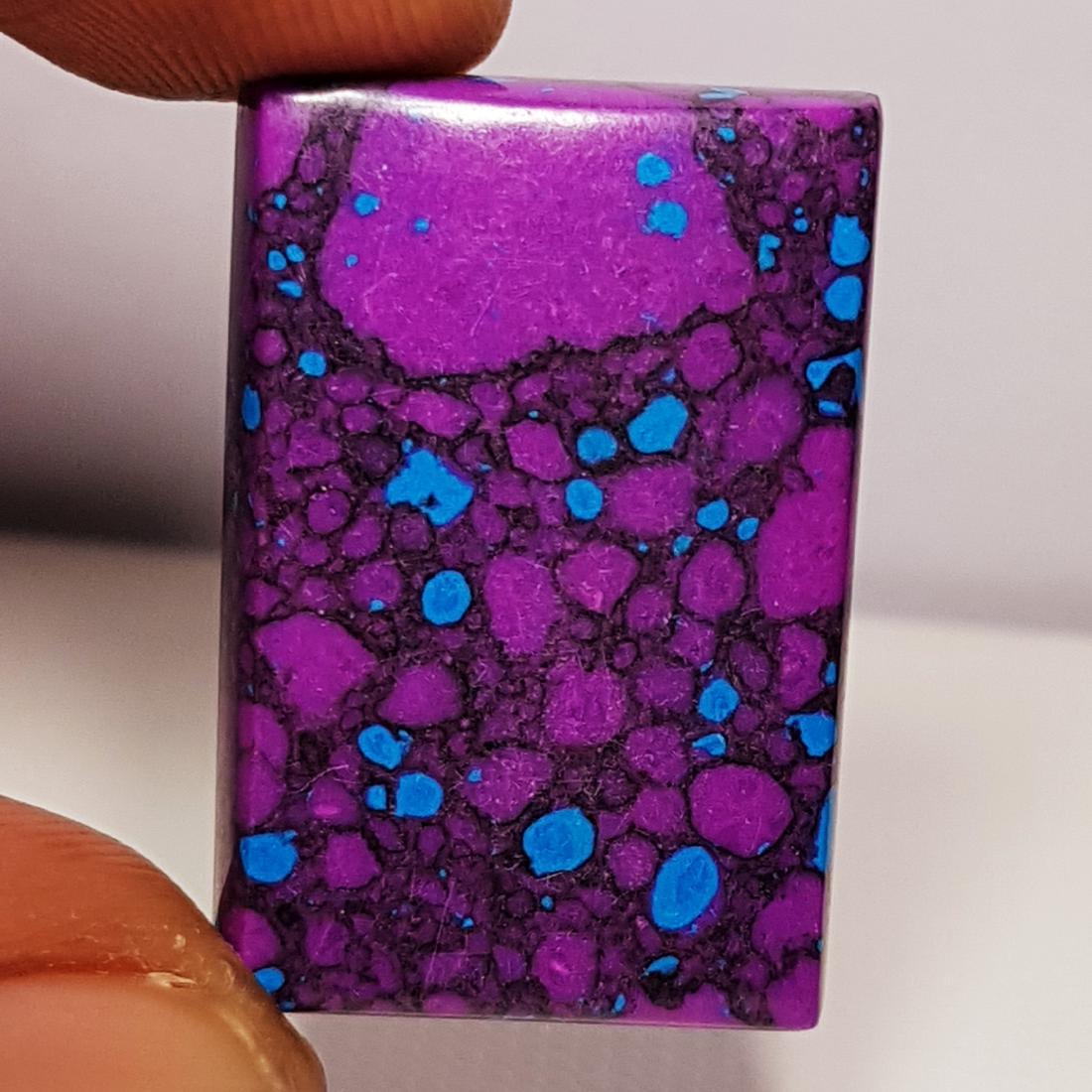 28.95 ct Natural Blue Mohave Turquoise (1 of 6)