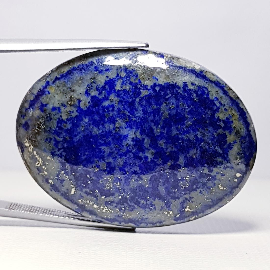 73.65 ct Natural Copper Lapis Lazuil: Oval - Afghanistan/Chile