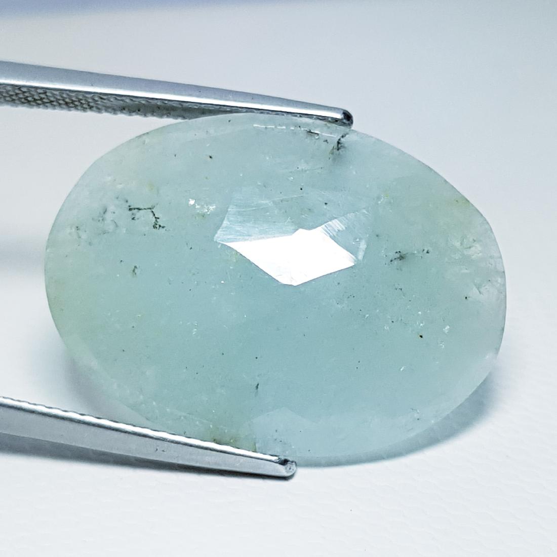 12.20 ct Natural Faceted Aquamarine (1 of 6)