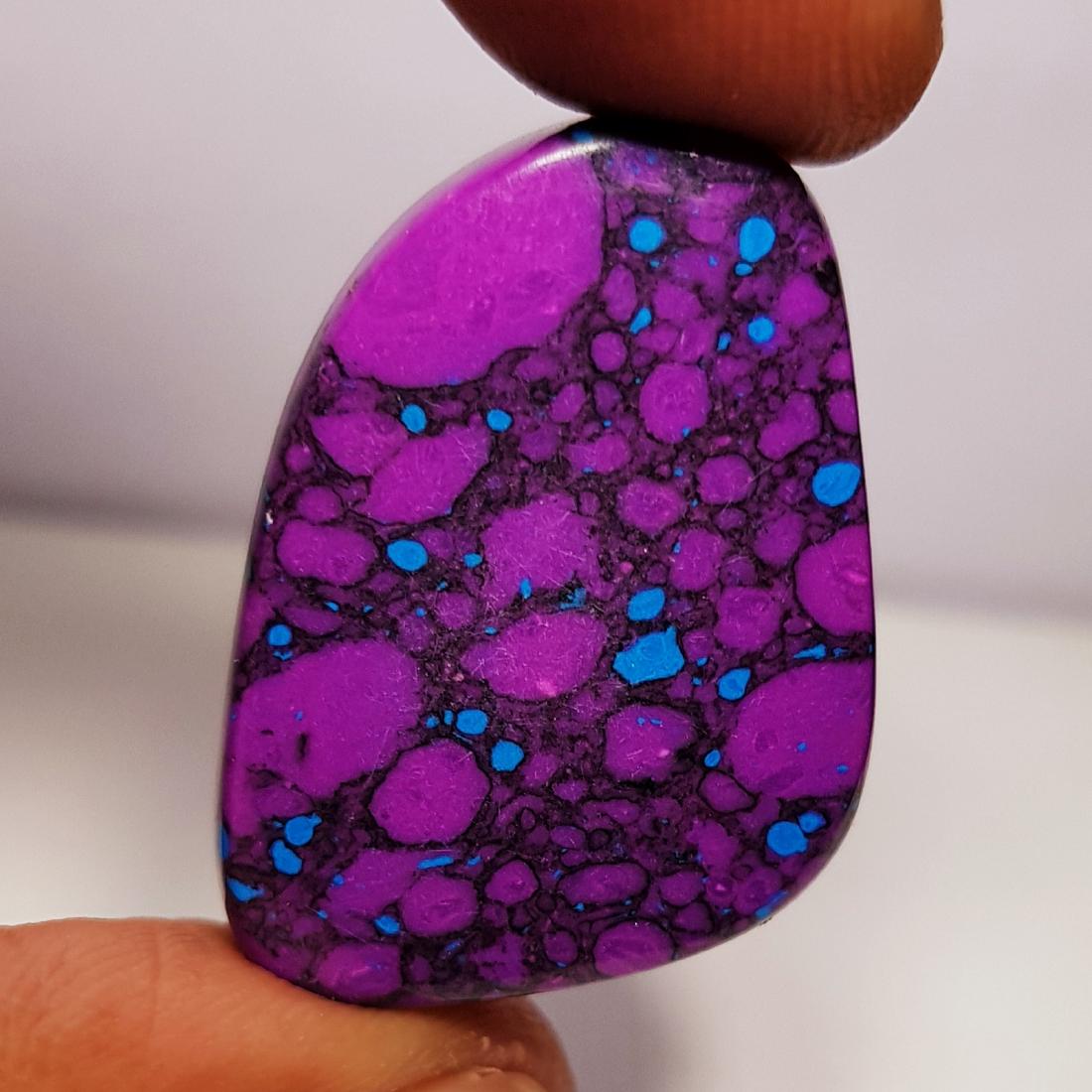 28.95 ct Natural Blue Mohave Turquoise (1 of 6)