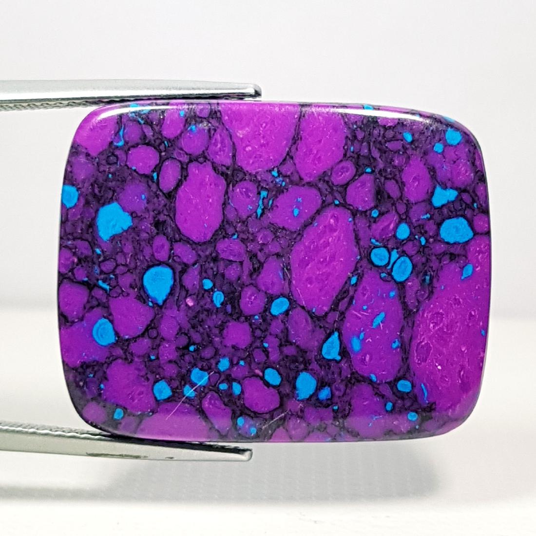 28.30 ct Natural Blue Mohave Turquoise (1 of 6)