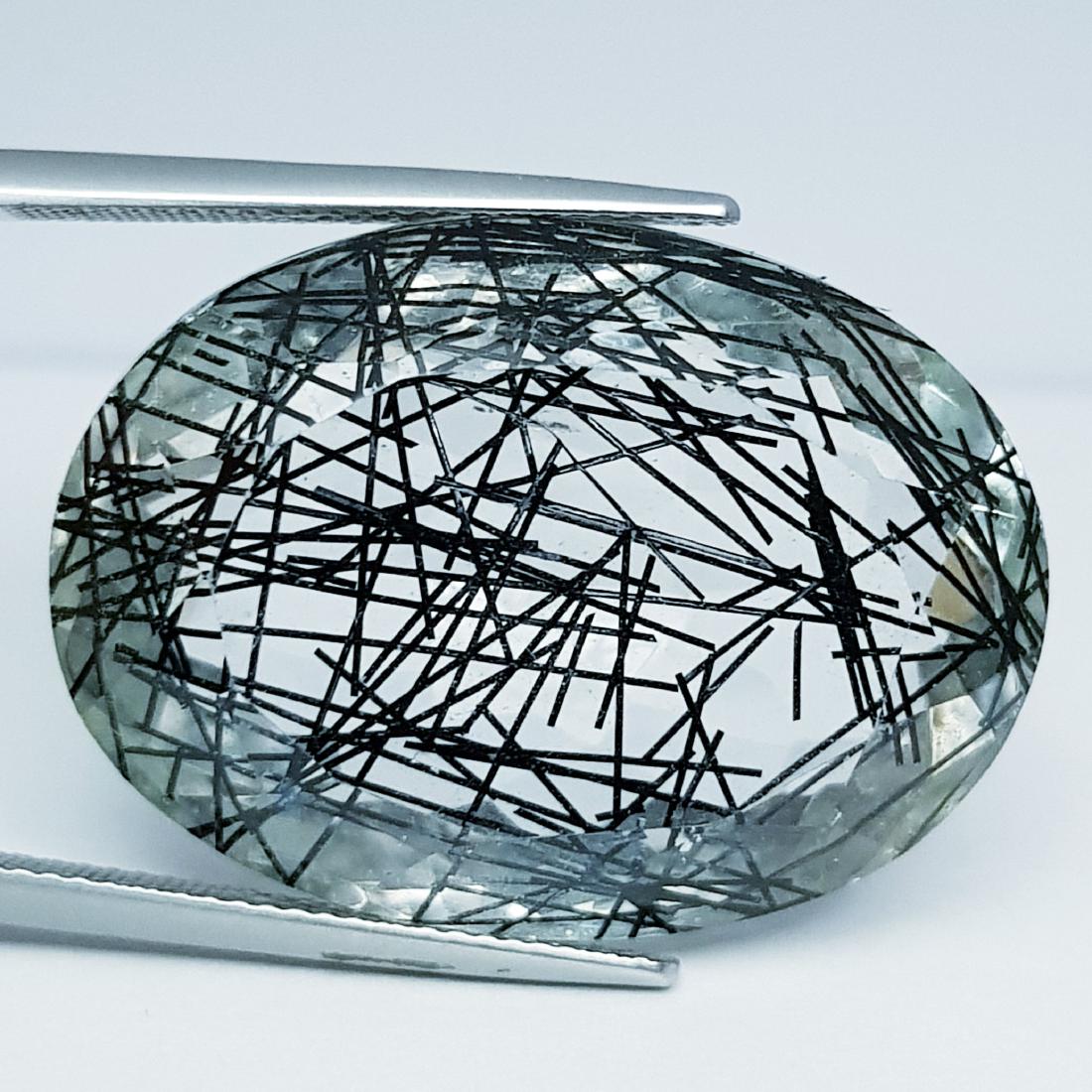 61.45 ct Doublet  Black Rutile (1 of 6)