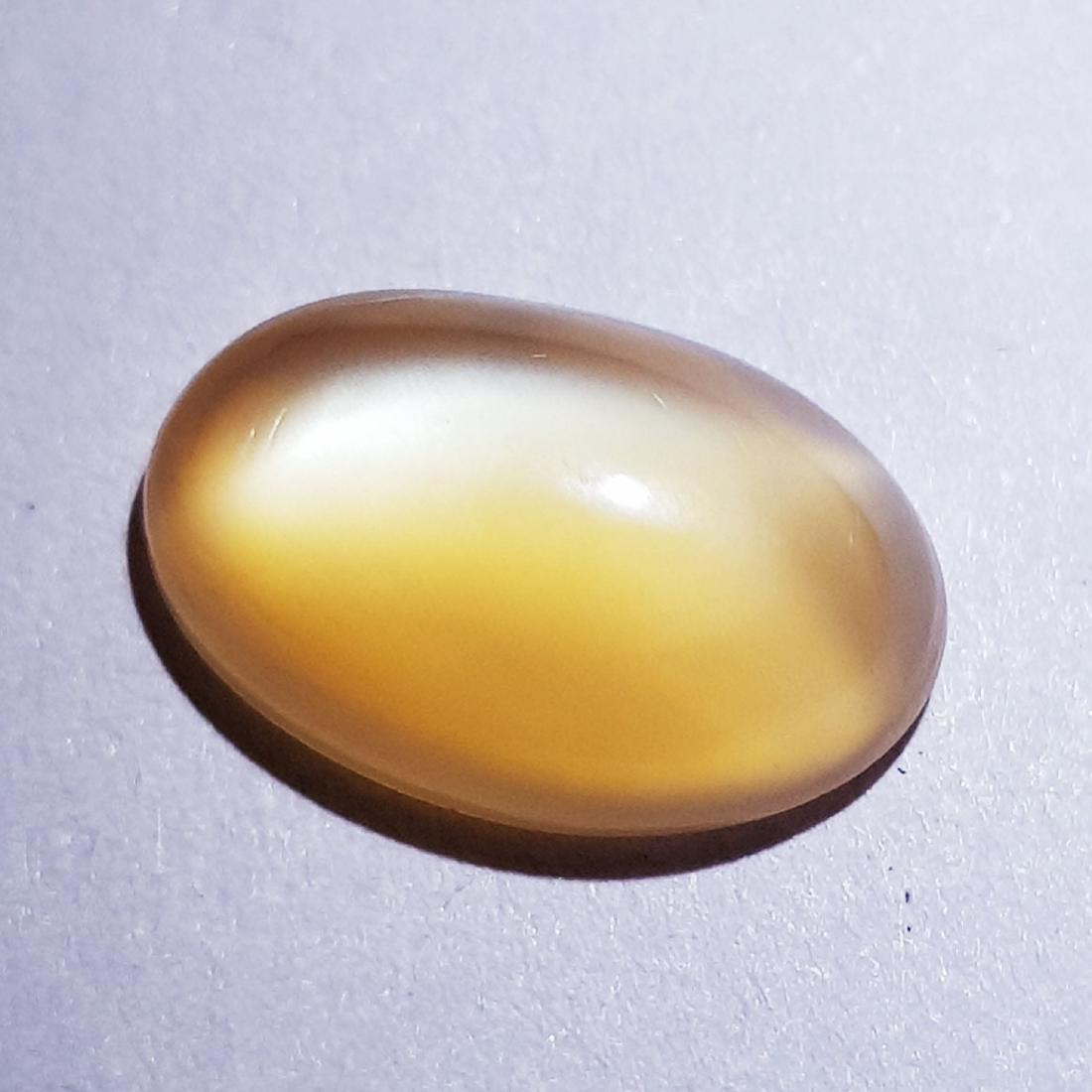 3.95 ct Natural Moonstone: Oval - India