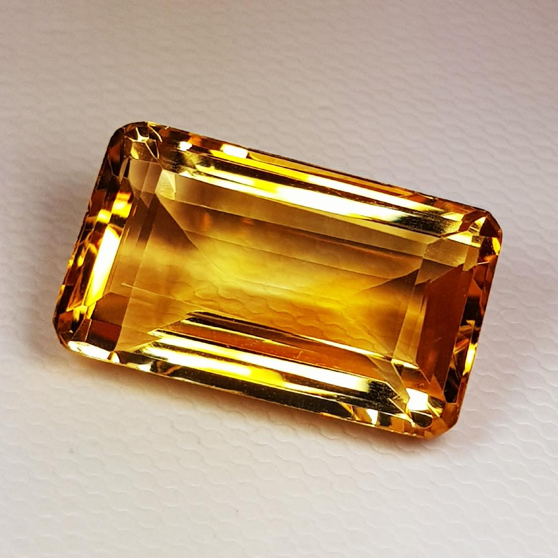 13.40 ct Natural Citrine Emerald Cut (1 of 6)
